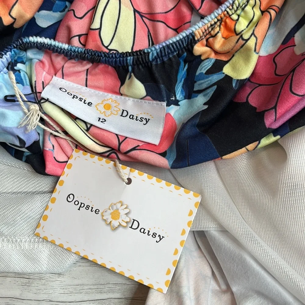 Oopsie Daisy Girls Halter Dress Size 12 - Picture 7 of 7